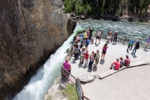 Brink of the Lower Falls